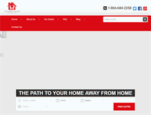 Tablet Screenshot of pathwaysuites.com